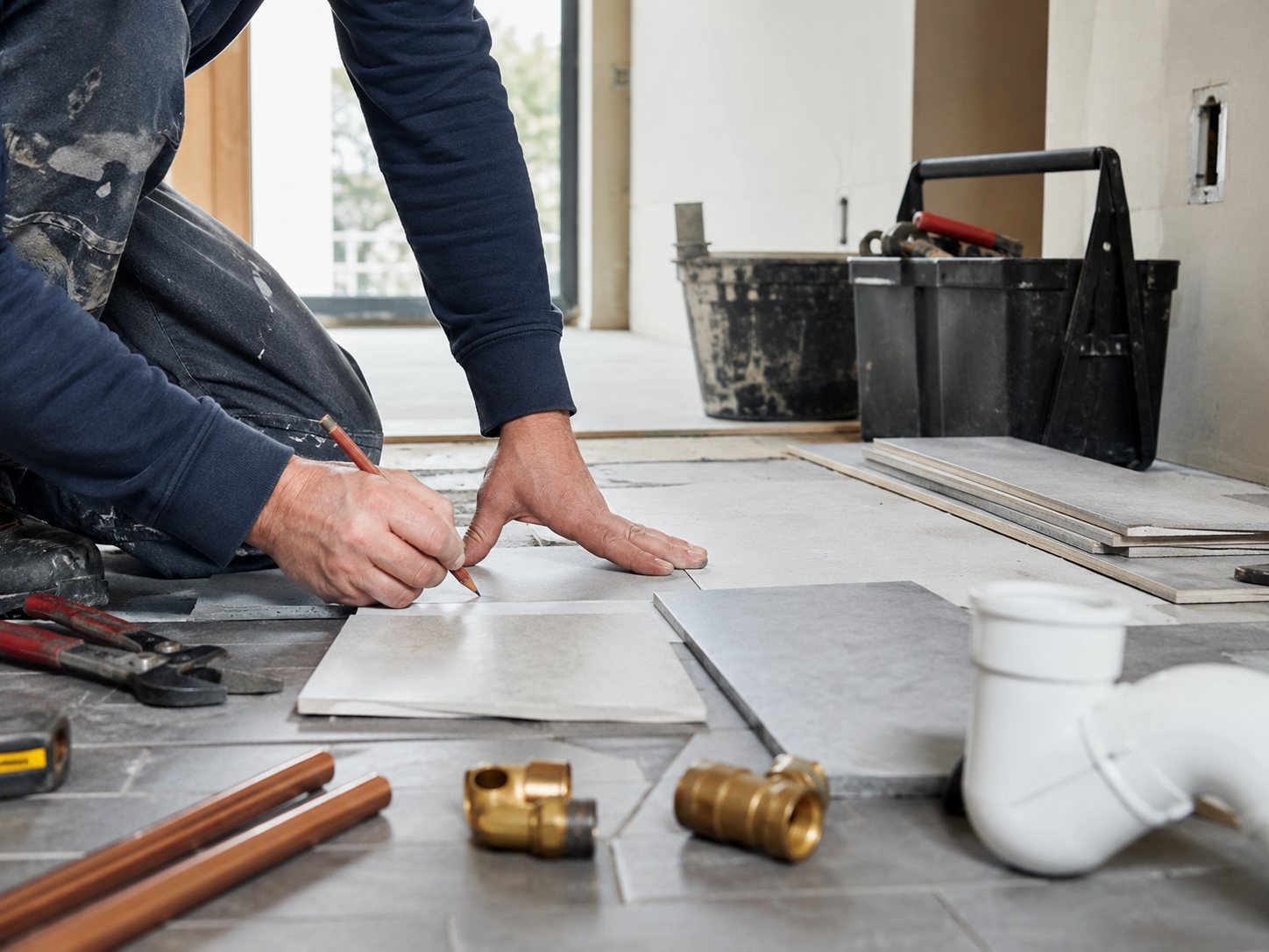 Material und Werkzeug